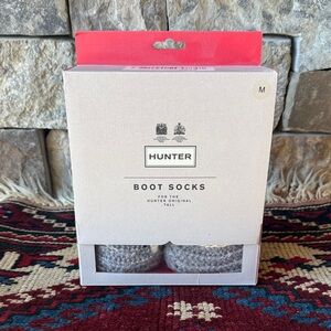 Hunter Original Tall Slate color Boot Socks NIB - Size M -Womens 5-7